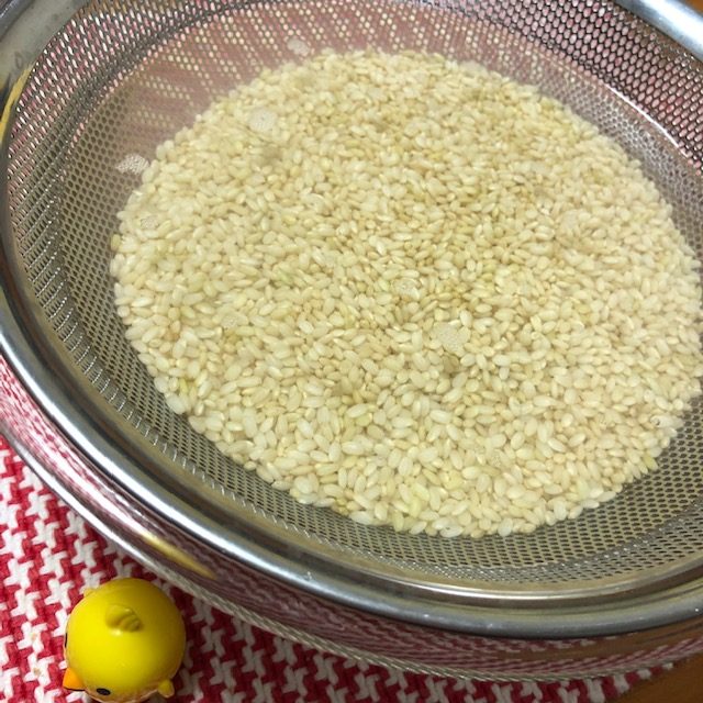自家製発芽玄米